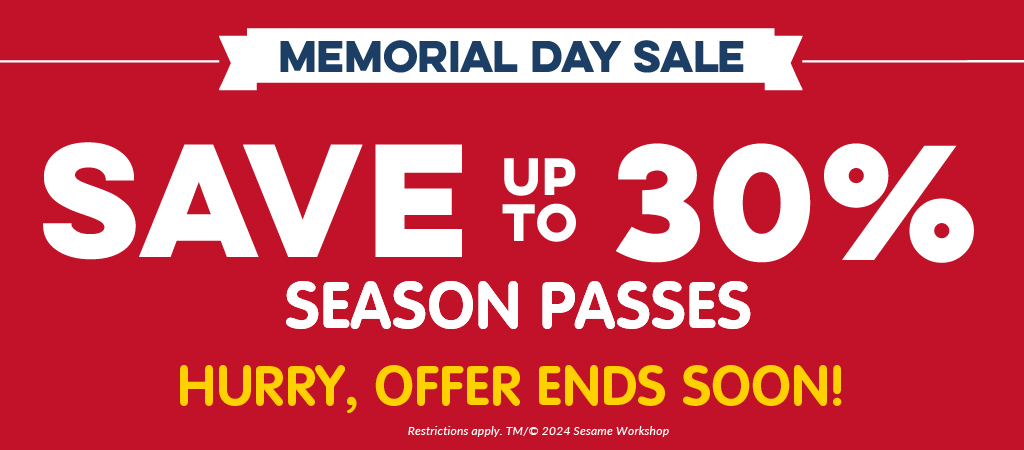 Memorial Day Sale: Save up to 30% on Season Passes
