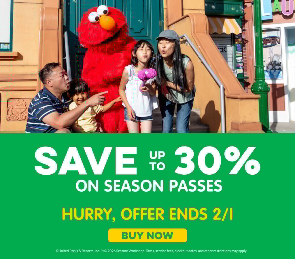Save up to 30% on Season Passes