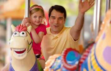 Sunny Day Carousel at Sesame Place San Diego