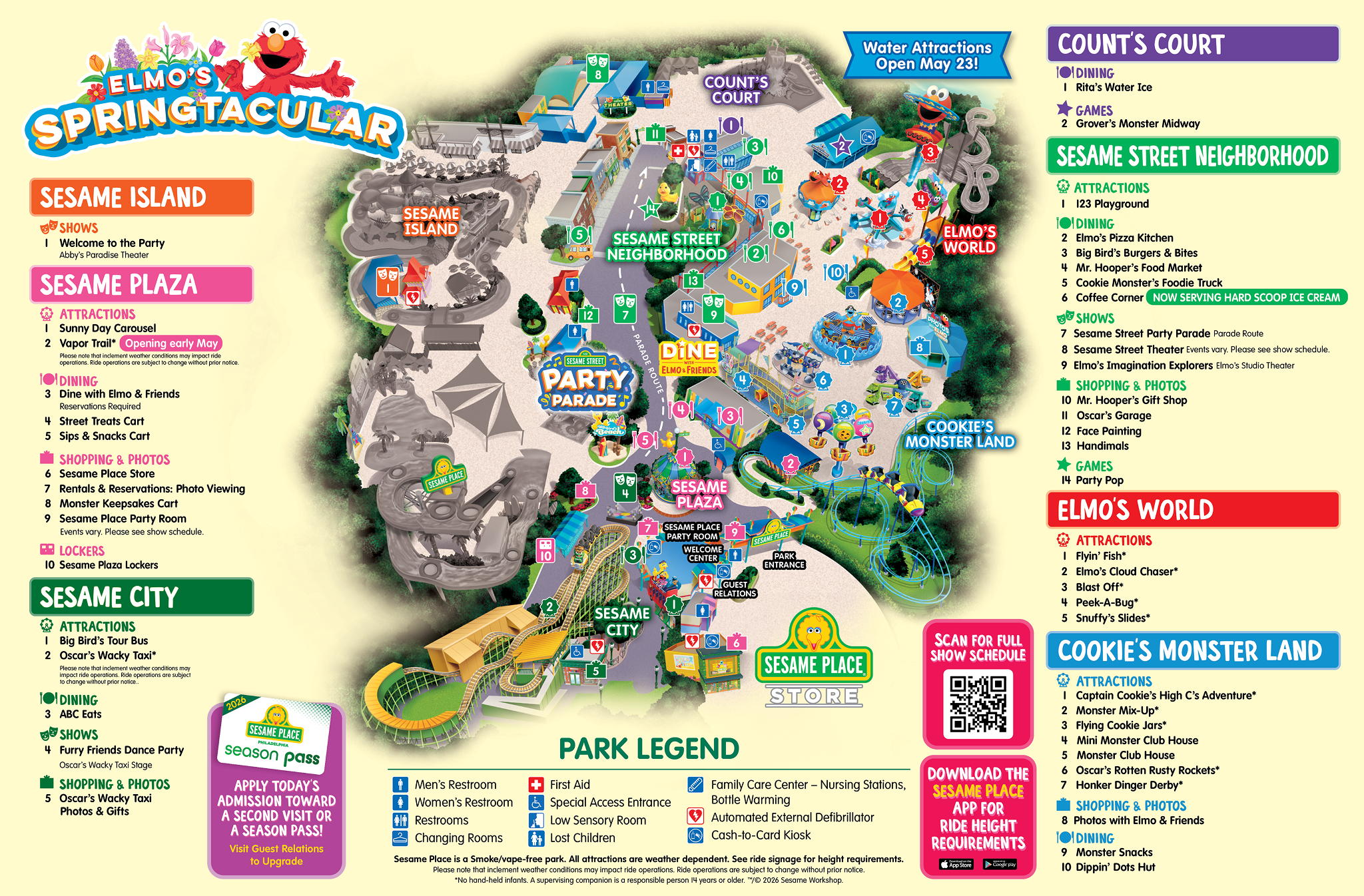 2026 Springtacular Map.