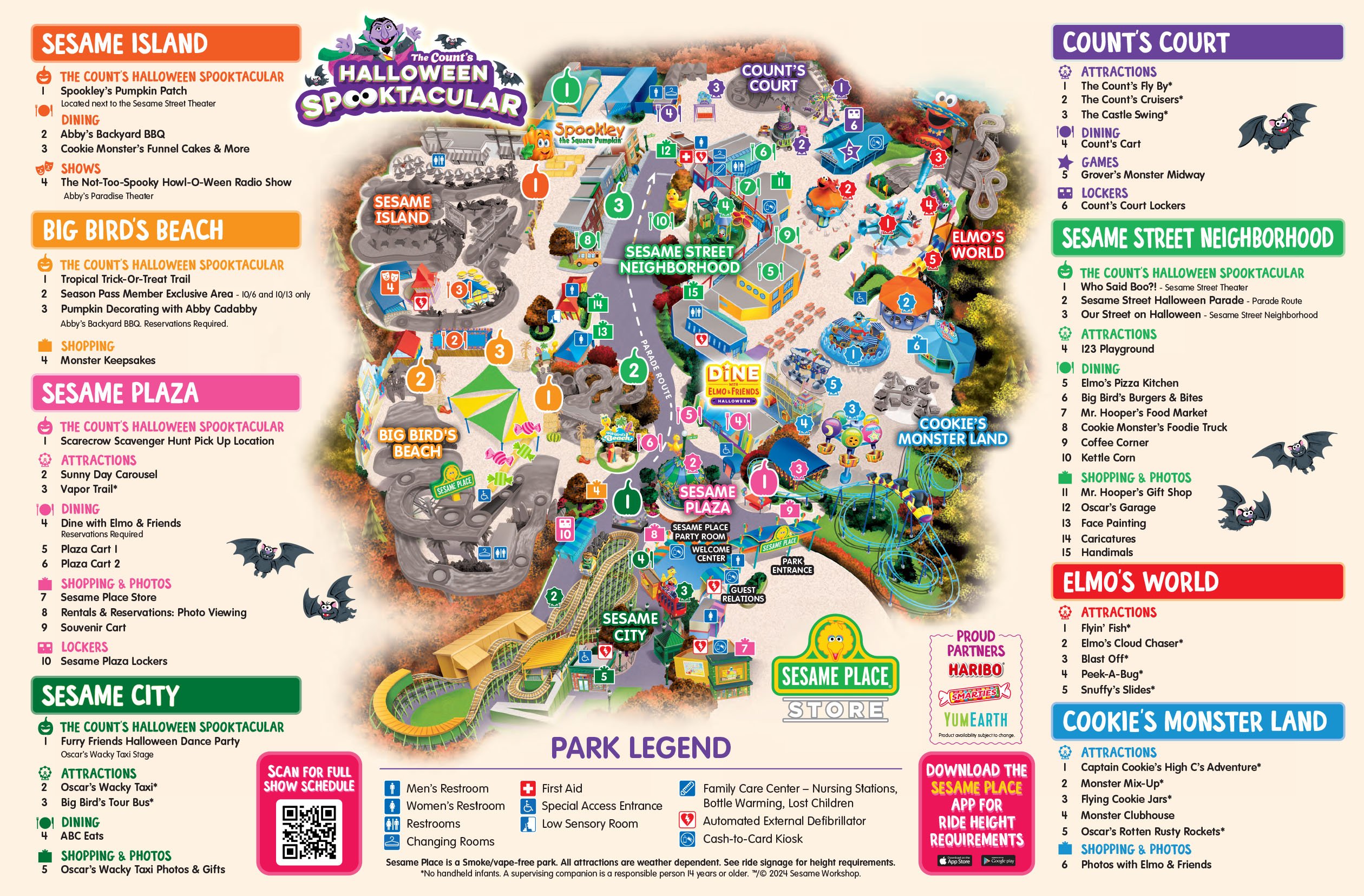 Theme Park Map & Downloadable App | Sesame Place