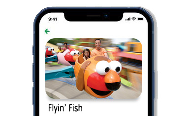Sesame Place App rides