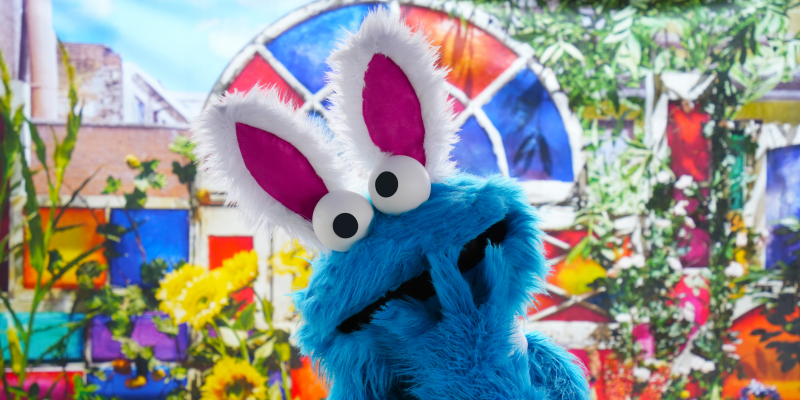 Easter cookie monster