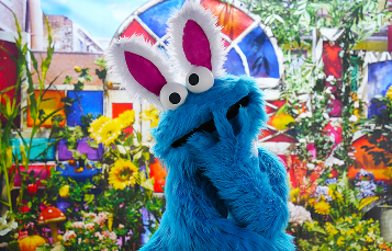 Easter cookie monster