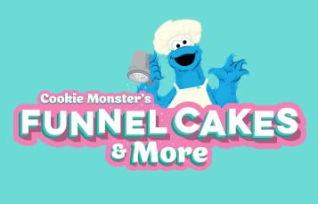 cookie monsters funnel cakes and more.