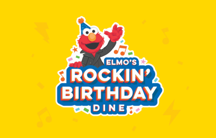 Elmos rocking birthday.