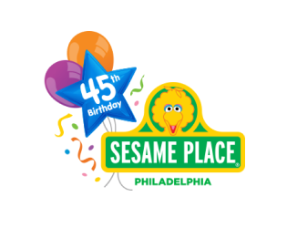 45th Birthday Logo