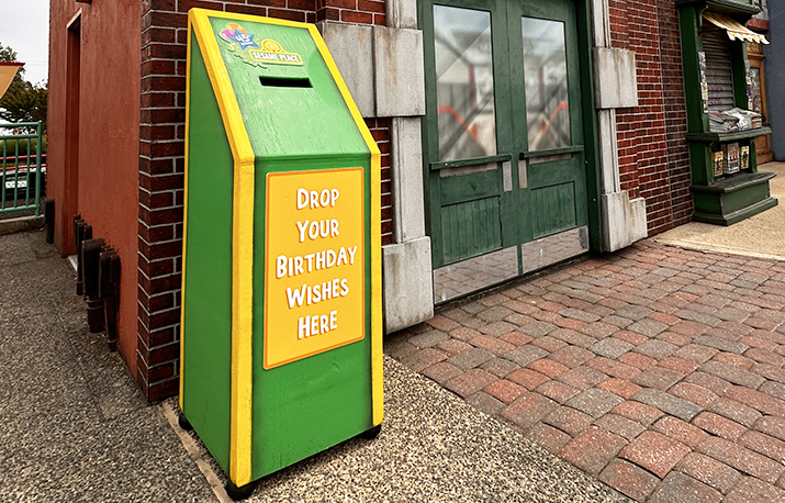 45th Birthday Wishes Mailbox