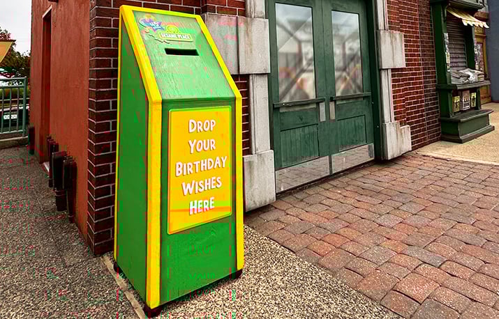 45th Birthday Wishes Mailbox