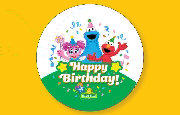 FREE Happy Birthday Sticker