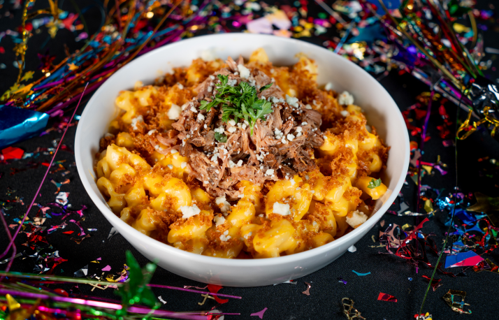 Pulled Pork Mac and Cheese