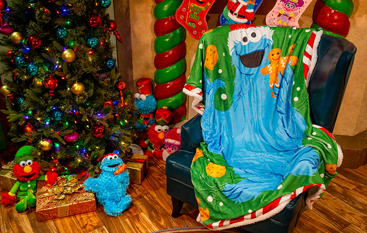 Cookie Monster blanket