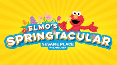 Elmo springtacular logo.