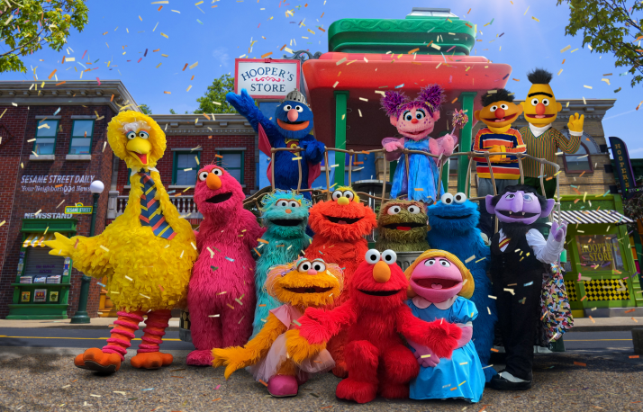 Sesame Place Group picture.