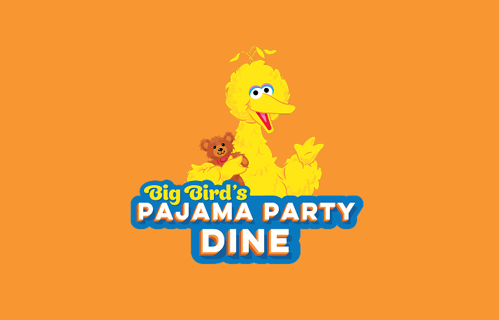 Big Bird's Pajama Party Dine