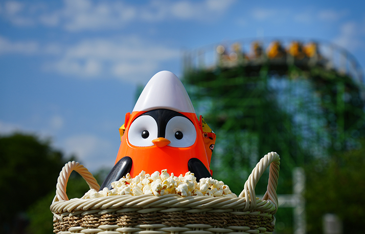 penguin opcorn buscket