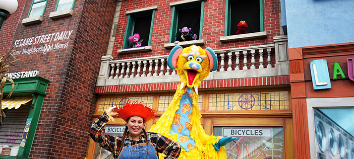 Our Street on Halloween
