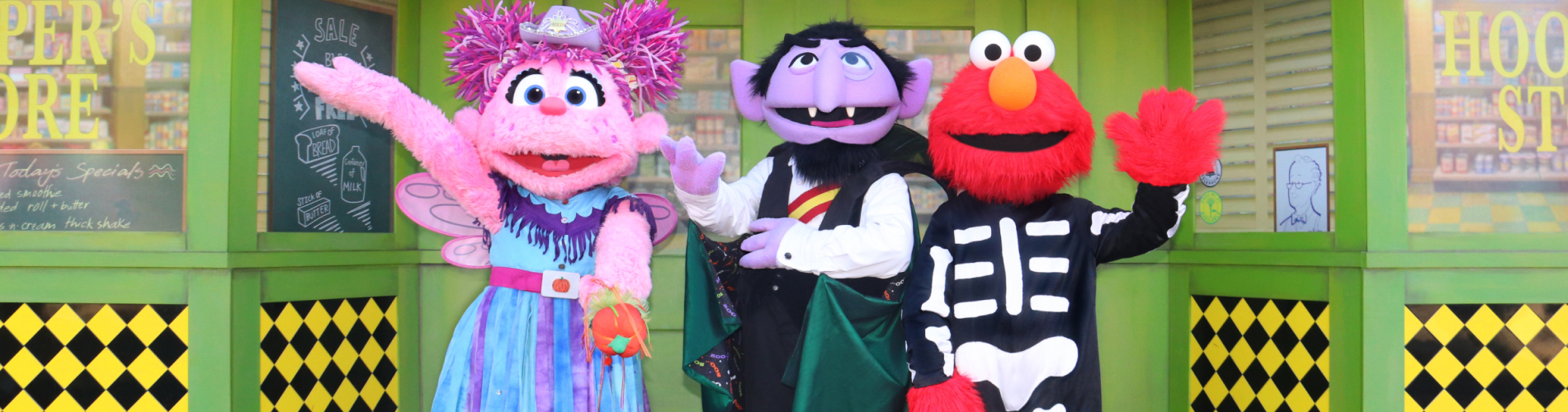 Abby count and elmo.