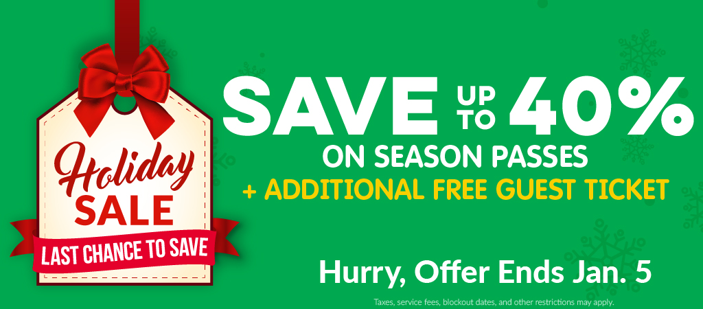 Save up to 40% on Season Passes