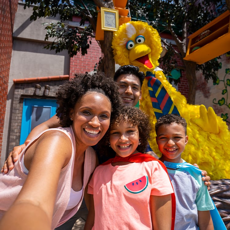 Selfie with Big Bird