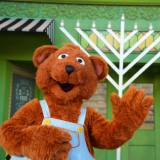 Baby Bear with Menorah