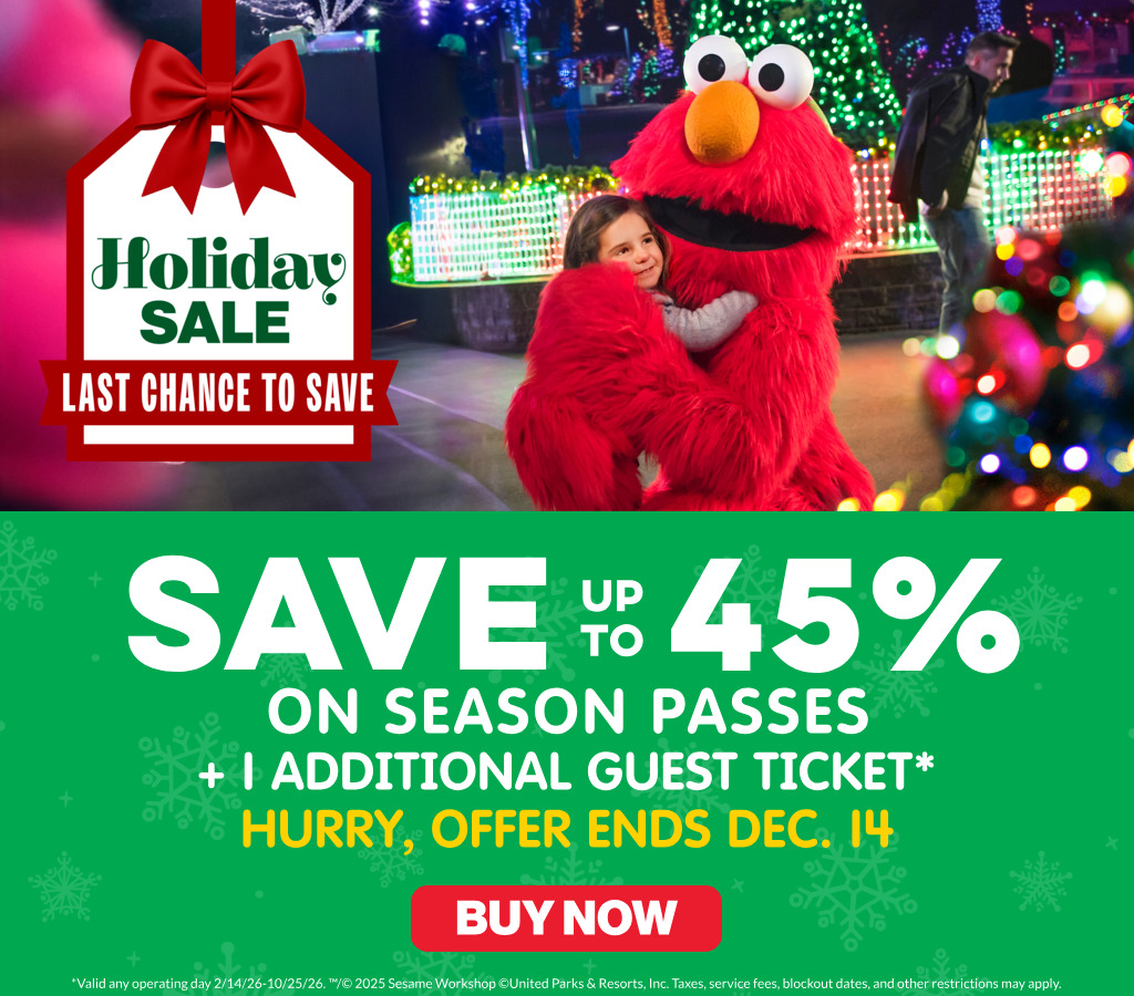 Save up to 45% on Season Passes