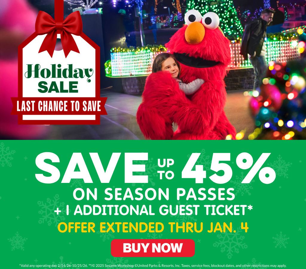 Save up to 45% on Season Passes
