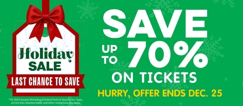Save up to 70% on Tickets