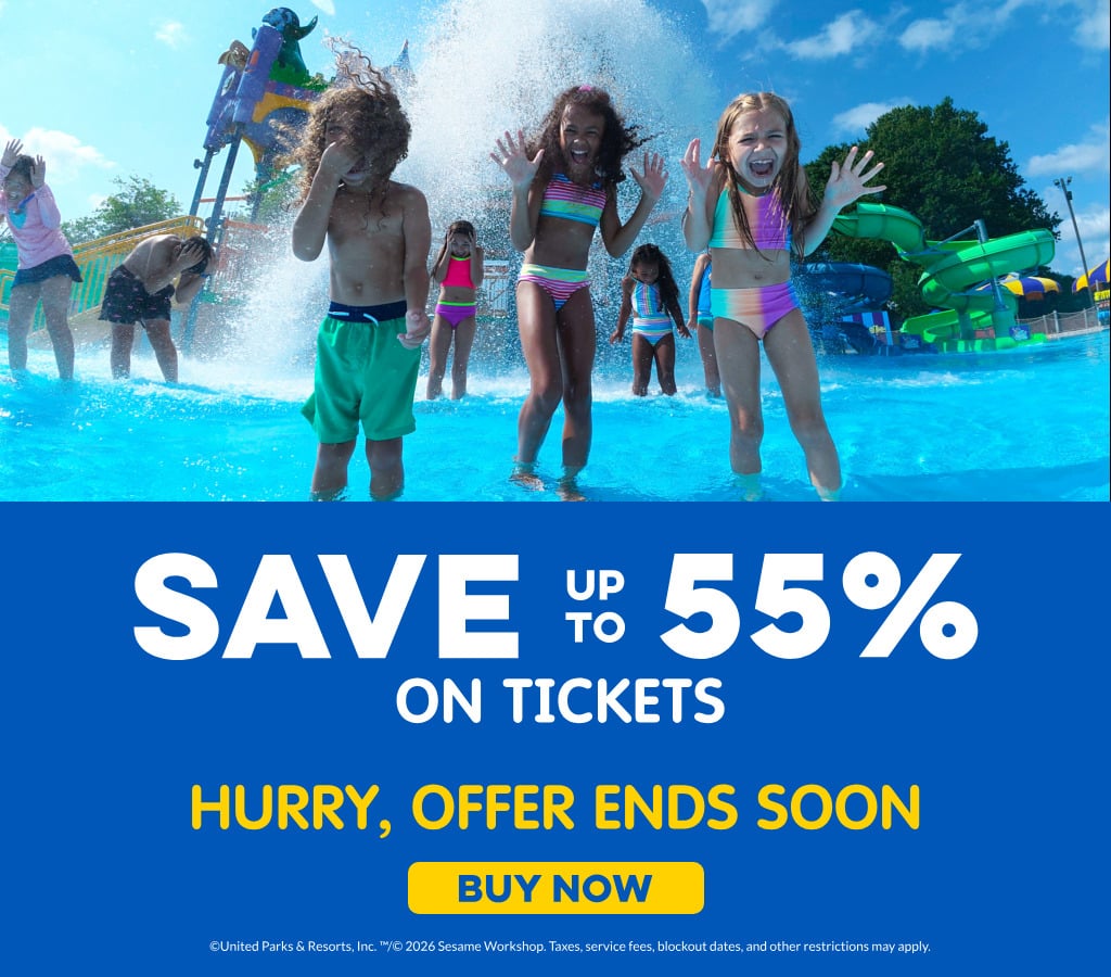 Save up to 55% on Ticket