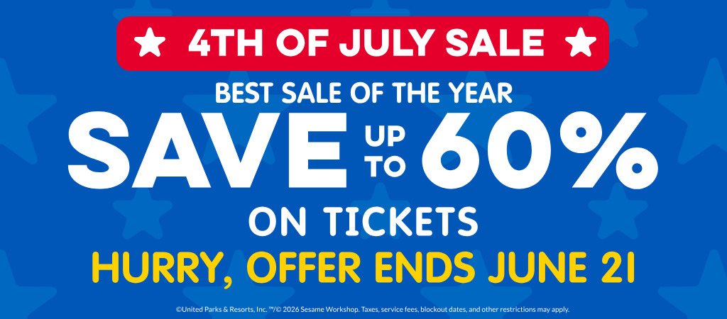 Save up to 60% on Tickets