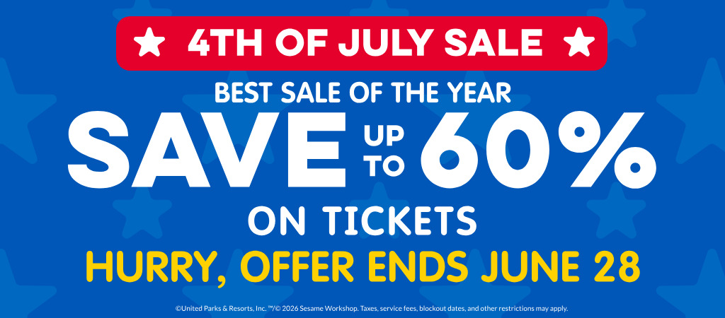 Save up to 60% on Tickets