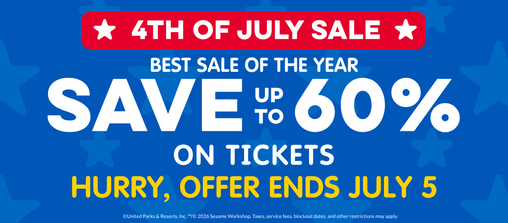 Save up to 60% on Tickets