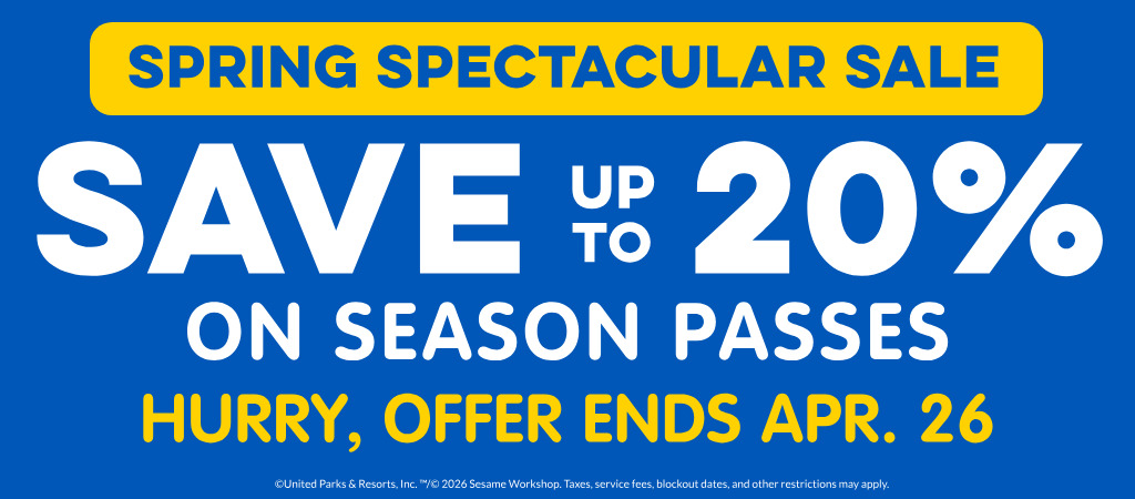 Save up to 20% on Season Passes