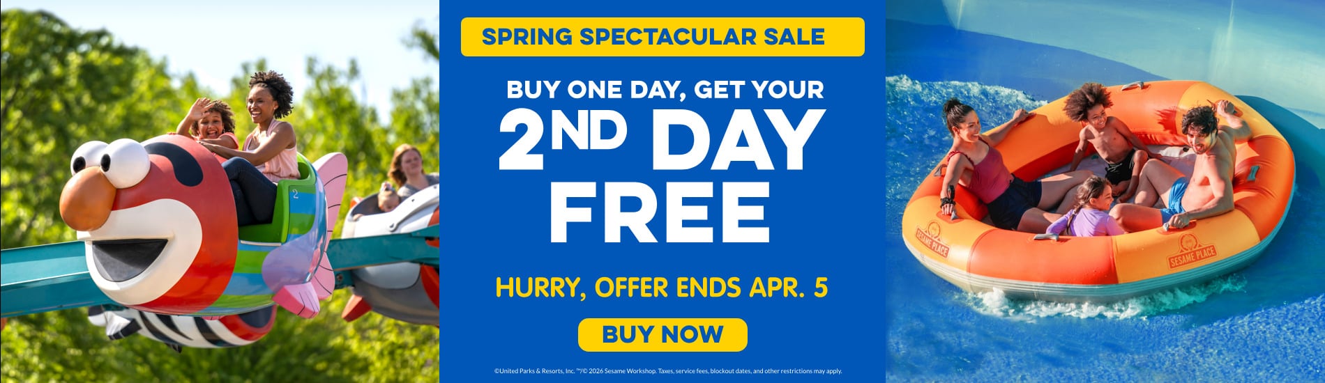 Buy One day, Get Your 2nd Day Free