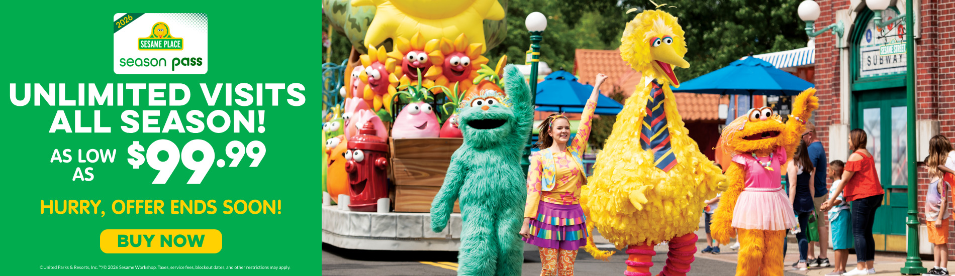 Unlimited Visits All Season