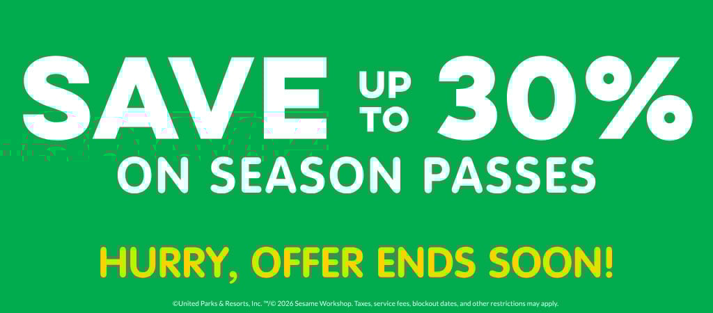 Save up to 30% on Season Passes