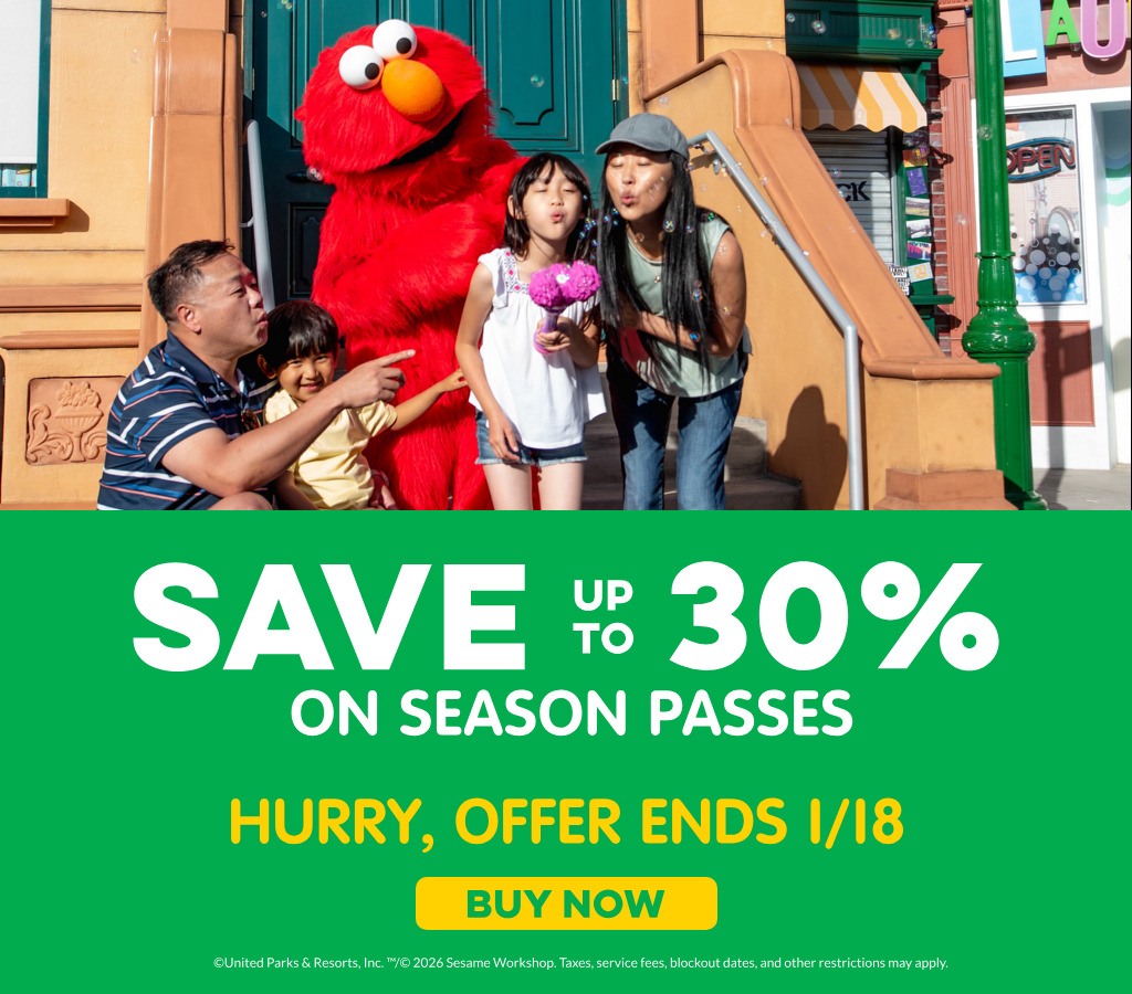 Save up to 30% on Season Passes