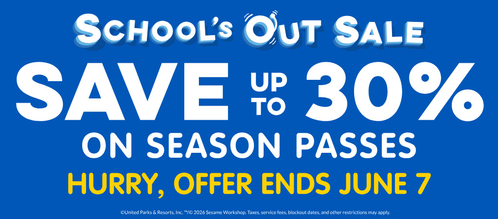 Save up to 30% on Season Passes