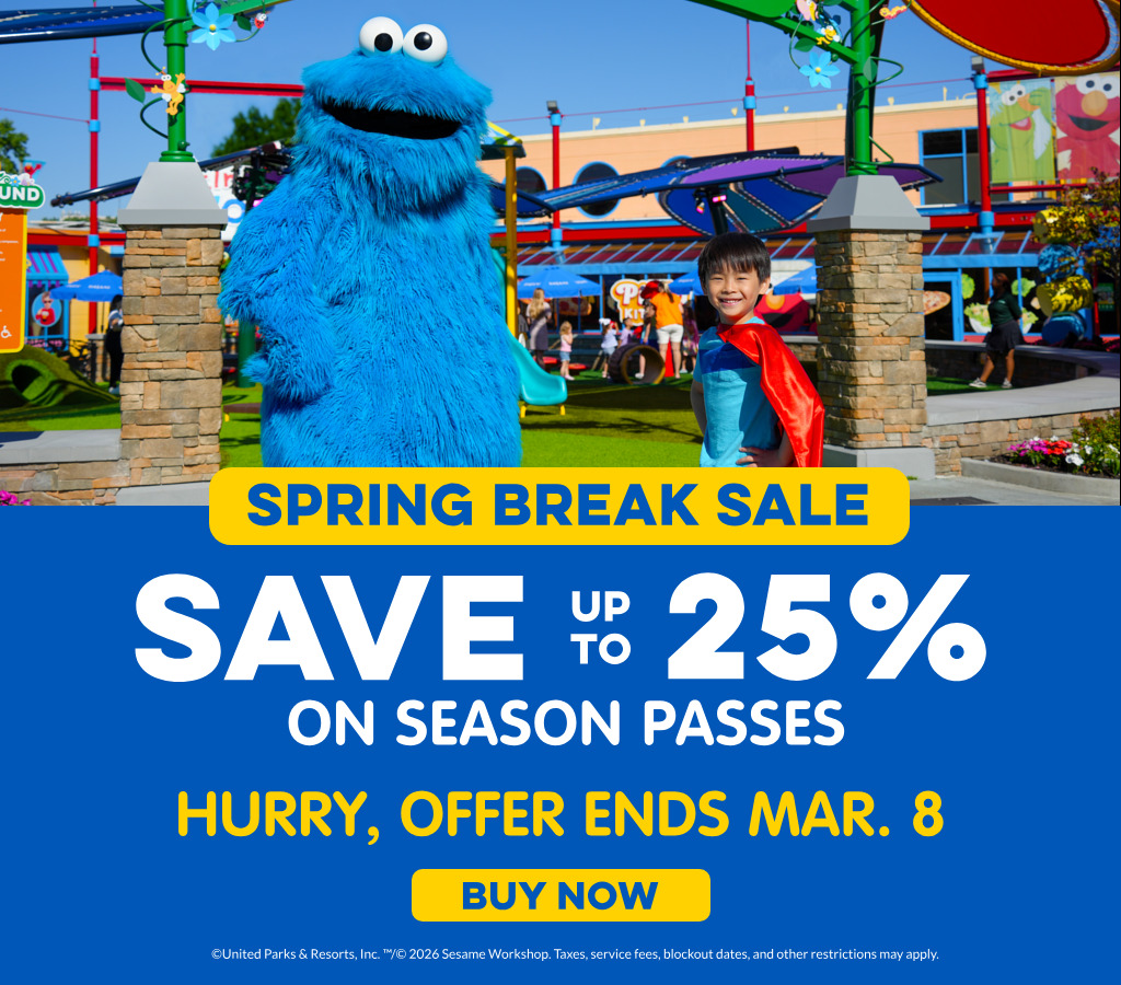 Save up to 25% on Season Passes