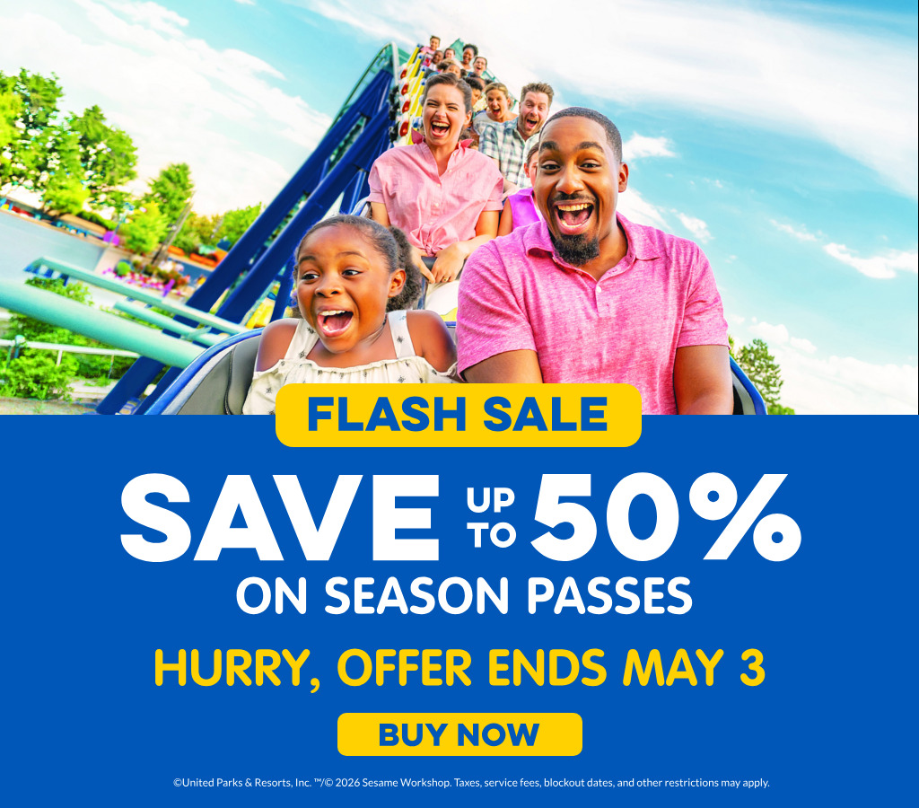 Save up to 50% on Season Passes