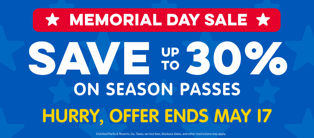 Save up to 30% on Season Passes