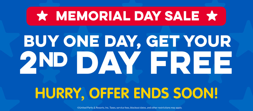 Buy One Day, Get Your 2nd Day Free