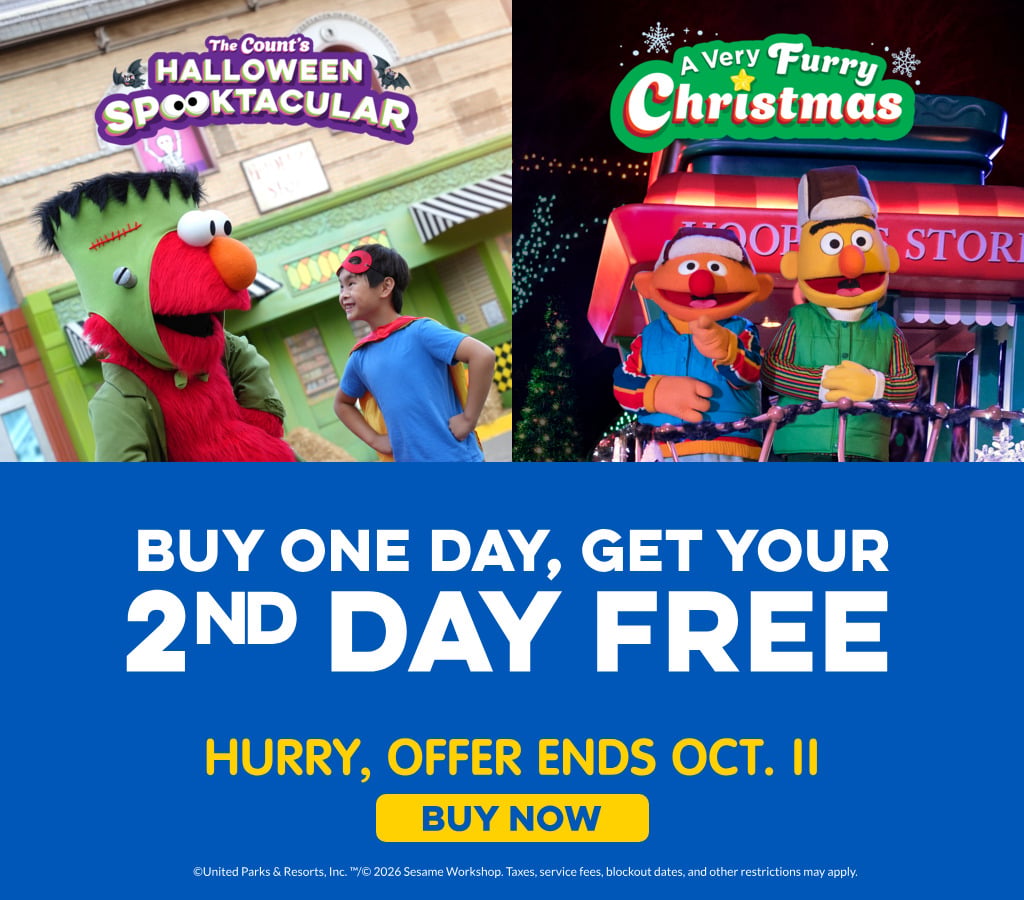 Buy One Day, Get Your 2nd Day Free
