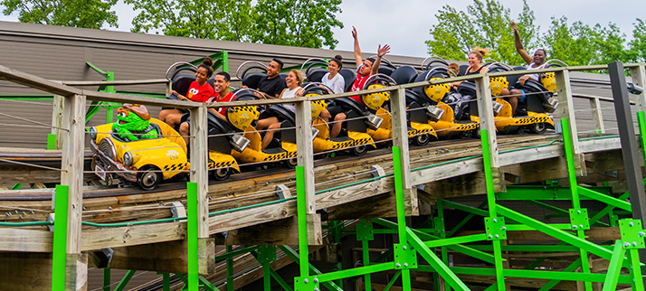Oscar's Wacky Taxi Coaster