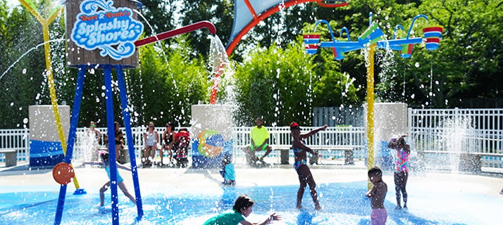 Splashy Bert and Ernie's Splashy Shores | Sesame Place