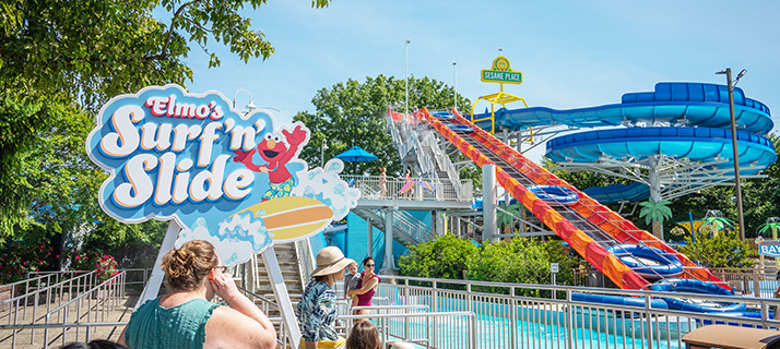 Elmo's Surf and Slide