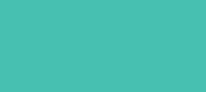 Aqua colored banner.