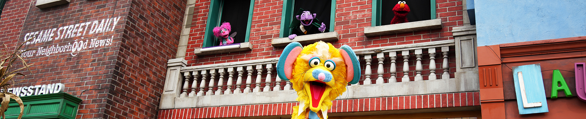 our street on halloween header.