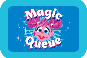 Magic queue image with abby.