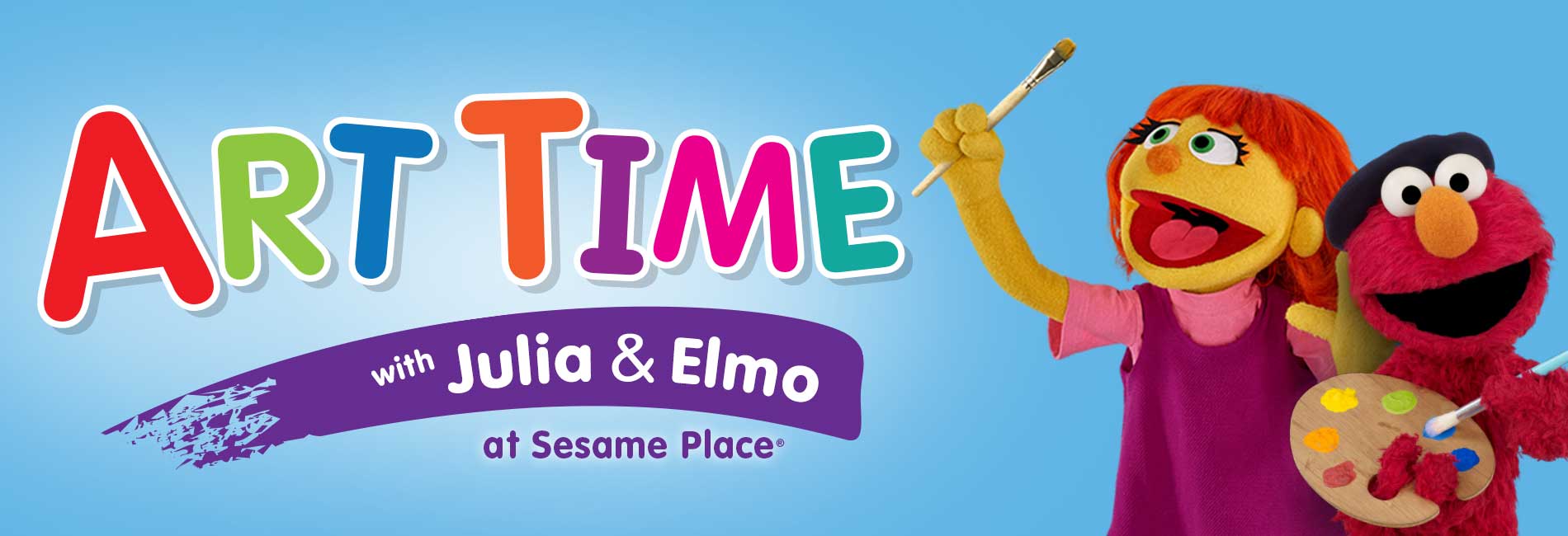 Art with Julia & Elmo
